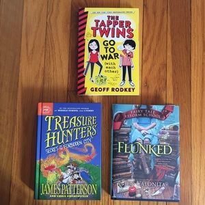 3 Books for Middle Schoolers Ages 10 +